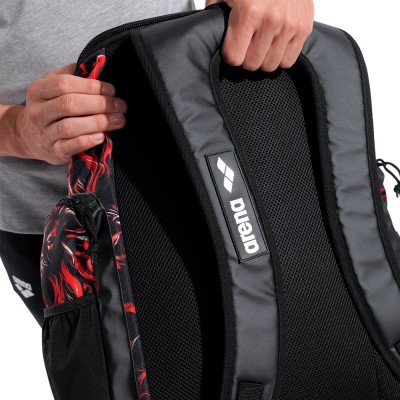 Рюкзак Arena SPIKY III BACKPACK 45 ALLOVER (006272-141) 45L черный с оливками