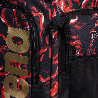 Рюкзак Arena SPIKY III BACKPACK 45 ALLOVER (006272-141) 45L черный с оливками