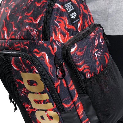 Рюкзак Arena SPIKY III BACKPACK 45 ALLOVER (006272-141) 45L черный с оливками