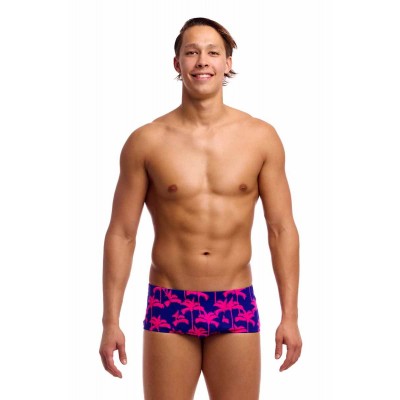 Чоловічі плавки Funky Trunks Men's Classic Trunks Pinky Palms (FTS001M72228) розмір 32 (S) з пальмами