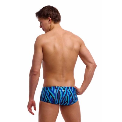 Чоловічі плавки Funky Trunks Men's Sidewinder Trunks Snork City (FTS015M72180) розмір 34 сині