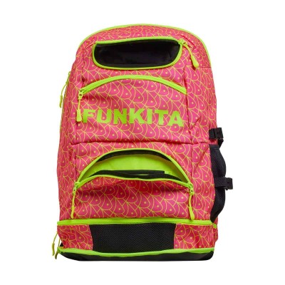 Рюкзак для плавання Funkita Elite Squad Backpack Tropic Swim School (FKG003N71894) 36 літрів рожевий
