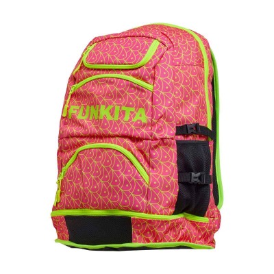 Рюкзак для плавання Funkita Elite Squad Backpack Tropic Swim School (FKG003N71894) 36 літрів рожевий