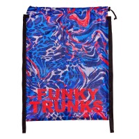 Сітка для інвентарю для плавання Funky Trunks Mesh Gear Bag Mad Cat (FTG010A72236) 65см x 49см синій 25Л