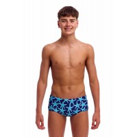 Дитячі плавки Funky Trunks Boy's Sidewinder Trunks See Stars (FTS015B72256) розмір 28 (12-13 років) із зірочками