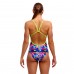 Жіночий купальник Funkita Ladies Single Strap One Piece Wet Wave (FKS030L72221) розмір 8 синій