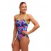 Жіночий купальник Funkita Ladies Single Strap One Piece Wet Wave (FKS030L72221) розмір 8 синій