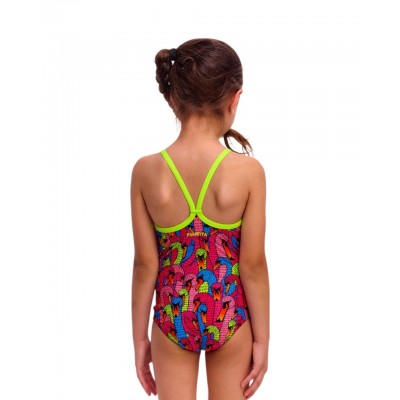Дитячий купальник для плавання Funkita Toddler Girl's Printed One Piece Swan City (FKS022G72231) на 5 років з лебедями Дитячий купальник для плавання Funkita Toddler Girl's Printed One Piece Swan City (FKS022G72231) на 5 років з лебедями