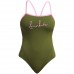 Жіночий купальник Funkita Ladies Single Strap One Piece Glamo Camo (FKS030L02317) розмір 10 хакі