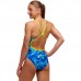 Жіночий купальник Funkita Ladies Single Strap One Piece Storm Chaser (FKS030L72307) розмір 12 синій Жіночий купальник Funkita Ladies Single Strap One Piece Storm Chaser (FKS030L72307) розмір 12 синій