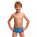 Дитячі плавки Funky Trunks Toddler Boy's Printed Trunks Fish Food (FTS002B72103) розмір (7 років) сині