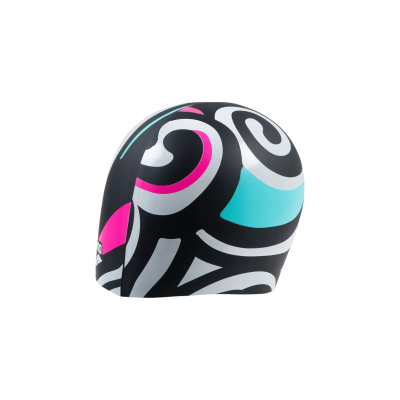 Шапочка для плавання Arena PRINT 2 (1E368-276) чорна