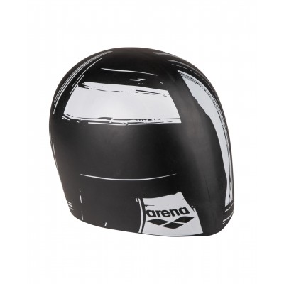 Шапочка для плавання двобічна Arena Grid REVERSIBLE CAP (003786-105) чорна-біла Шапочка для плавання двобічна Arena Grid REVERSIBLE CAP (003786-105) чорна-біла