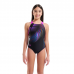 Дитячій купальник Arena Girl's Pinwheel Swimsuit V Back (011752-557) чорний, розмір 8-9 років