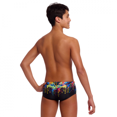 Дитячі плавки Funky Trunks Boy's Sidewinder Trunks Killer Cupid (FTS015B72367) розмір 26 (10-11 років) чорні Дитячі плавки Funky Trunks Boy's Sidewinder Trunks Killer Cupid (FTS015B72367) розмір 26 (10-11 років) чорні