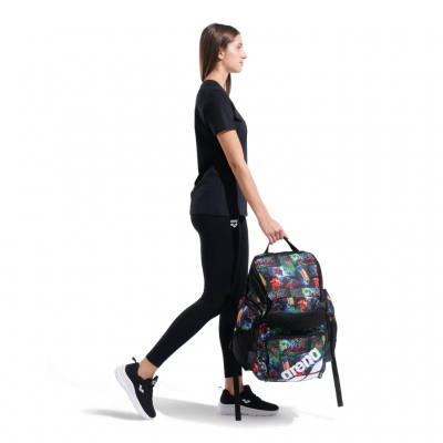 Рюкзак для плавання Arena ONE GO BACKPACK 45L AO (010232-206) 45L чорний Рюкзак для плавання Arena ONE GO BACKPACK 45L AO (010232-206) 45L чорний
