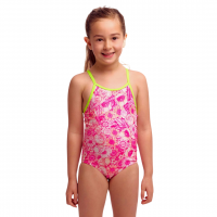 Дитячий купальник для плавання Funkita Toddler Girl's Printed One Piece Rosie Cheeky (FKS022G72285) на 4 роки з трояндами Дитячий купальник для плавання Funkita Toddler Girl's Printed One Piece Rosie Cheeky (FKS022G72285) на 4 роки з трояндами