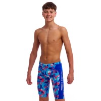 Плавки длинные джамеры для плавания Funky Trunks Boy's Messy Messy Messy Training Jammers (FTS003B72252) размер 24 (8-9 лет) мазки синие беспорядочный Плавки длинные джамеры для плавания Funky Trunks Boy's Messy Messy Messy Training Jammers (FTS003B72252) размер 24 (8-9 лет) мазки синие беспорядочный