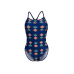 Женский купальник для плавания Arena desert vibes swimsuit booster navy (006638-750) размер 32 синий