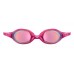 Детские очки для плавания Arena Spider JR Mirror (1E362-019) розовые, 6-12 лет Детские очки для плавания Arena Spider JR Mirror (1E362-019) розовые, 6-12 лет