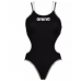 Жіночий купальник для плавання Arena ARENA ONE DOUBLE CROSS BACK (004732-550) чорний з сірим, розмі 44