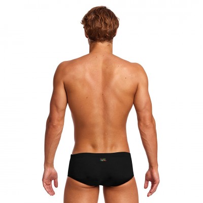 Чоловічі плавки Funky Trunks Men's Sidewinder Trunks Still Black (FTS015M00470) розмір 38 чорні