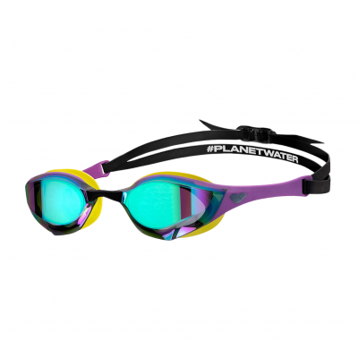 Окуляри для плавання змагальні Arena COBRA EDGE SWIPE MR (006870-170) фіолетові з блакитними лінзами Окуляри для плавання змагальні Arena COBRA EDGE SWIPE MR (006870-170) фіолетові з блакитними лінзами
