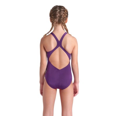 Дитячій купальник Arena MULTI COLOURS SWIMSUIT V BACK (009007-909) фіолетовий розмір 12-13 років