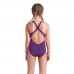Дитячій купальник Arena MULTI COLOURS SWIMSUIT V BACK (009007-909) фіолетовий розмір 12-13 років