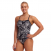 Жіночий купальник Funkita Ladies Single Strap One Piece Night Flyer (FKS030L72093) розмір 14 чорний