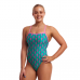 Жіночий купальник Funkita Ladies Strapped In One Piece Zip Zap (FKS034L72089) розмір 10 блакитний