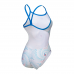 Жіночий купальник Arena AIRBRUSH SWIMSUIT CHALLENGE BACK (008598-810) розмір 38 білий