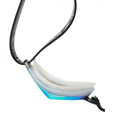 Окуляри для плавання Speedo Fastskin Speedsocket 2 (8-10897B586) чорно білі, дзеркальні