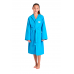 Дитячій халат з мікрофібри унісекс Arena ZEAL JUNIOR ROBE (009042-810) 8-9 років блакитний