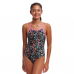 Дитячий купальник Funkita Girl's Diamond Back One Piece Copper Cluster (FKS033G72149) розмір 12 рожевий
