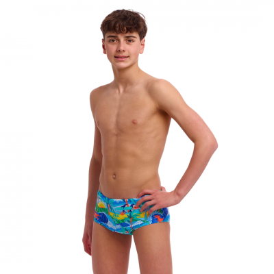 Дитячі плавки Funky Trunks Boy's Sidewinder Trunks FTed (FTS015B71400) розмір 24 блакитні