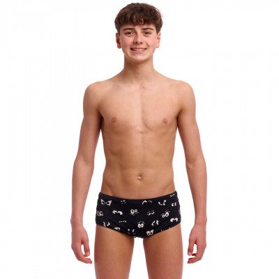 Дитячі плавки Funky Trunks Boy's Sidewinder Trunks Eye Spy (FTS015B72157) розмір 24 чорні
