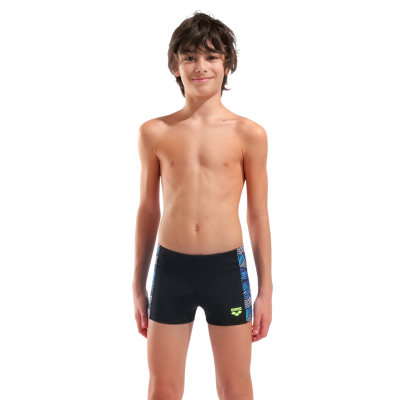 Детские спортивные плавки для плавания Arena CANDIES SWIM SHORT (010299-550) размер 14-15 лет черные с синим