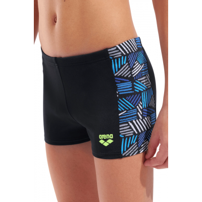 Детские спортивные плавки для плавания Arena CANDIES SWIM SHORT (010299-550) размер 14-15 лет черные с синим Детские спортивные плавки для плавания Arena CANDIES SWIM SHORT (010299-550) размер 14-15 лет черные с синим