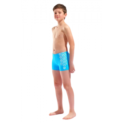 Детские спортивные плавки для плавания Arena KIKKO V SWIM SHORT GRAPHIC (006720-801) размер 12-13 лет голубые Детские спортивные плавки для плавания Arena KIKKO V SWIM SHORT GRAPHIC (006720-801) размер 12-13 лет голубые