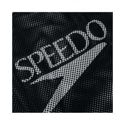 Сумка сітка для плавательного інвентарю Speedo PRINTED MESH BAG (8-1281314628) чорний 35 літрів