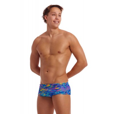 Чоловічі плавки Funky Trunks Men's Classic Trunks Stir Crazy (FTS015M71820) розмір 30 (XS) сині