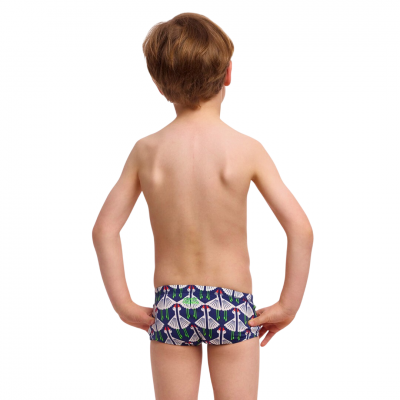 Дитячі плавки Funky Trunks Toddler Boy's Printed Trunks Sitting Duck (FTS002B72174) розмір (5 років) сині