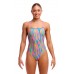 Жіночий купальник Funkita Ladies Strapped In One Piece Swirly Straws (FKS034L72181) розмір 10