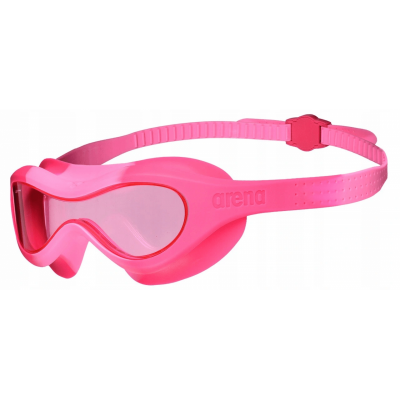 Дитячі окуляри для плавання Arena SPIDER KIDS MASK (004287-101) рожеві з рожевими лінзами 2-5 років