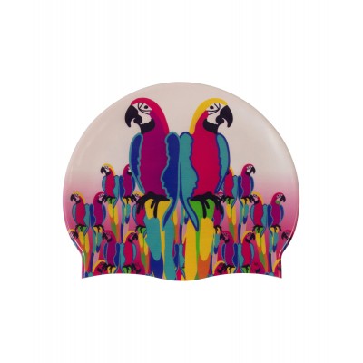 Шапочка для плавання Arena HD CAP (005572-246) з папугами