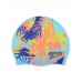Шапочка для плавання Speedo REV SILC CAP JU (8-1130917623) блакитна з пальмами
