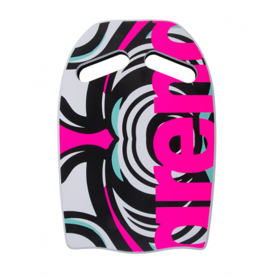 Дошка для плавання Arena Kickboard Illusion (002024-118) біло рожева, 40х27 см