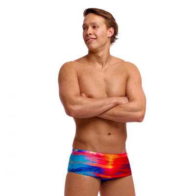 Чоловічі плавки Funky Trunks Men's Sidewinder Trunks Sunset Delight (FTS015M72302) розмір 32 різнокольорові