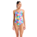 Жіночий купальник Arena Glass Swimsuit Lightdrop Back (010686-105) розмір 38 білий